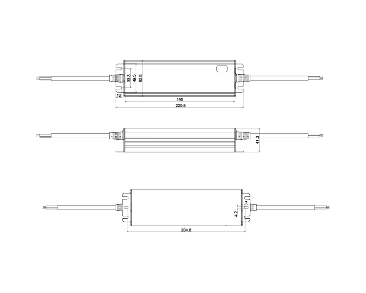 50W 80W 100W 150W 200W 240W 320W Output Waterproof Electronic LED Driver 50W 100W sensor