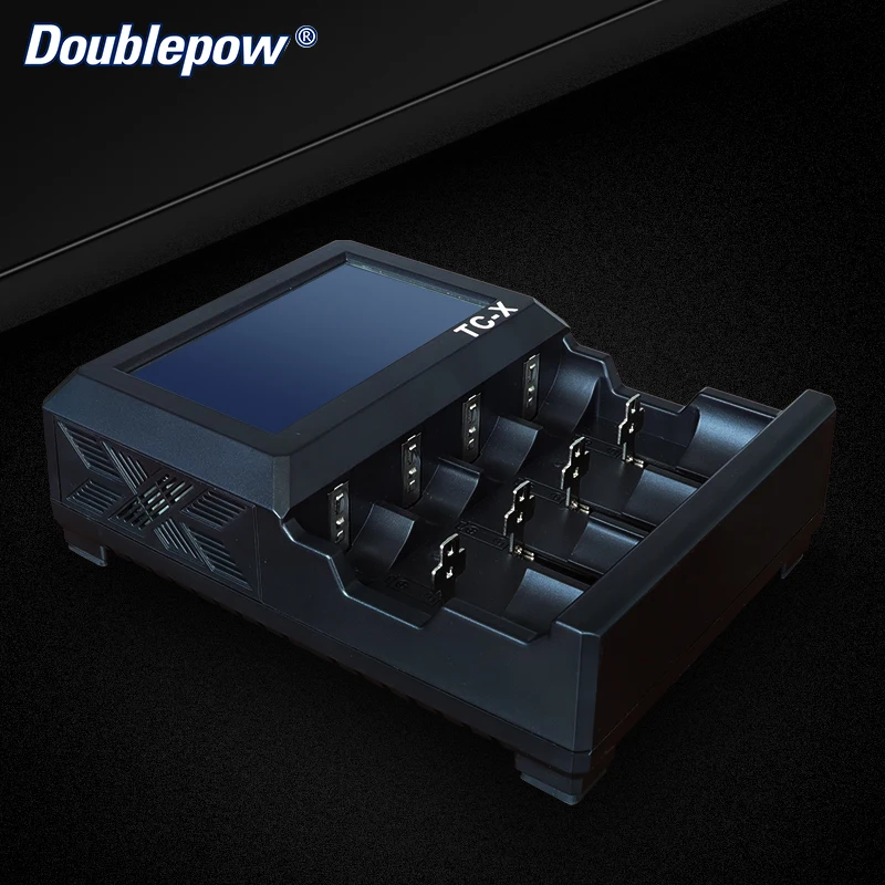 Тестер аккумулятора Doublepow 18650 органайзер для проверки литиевой