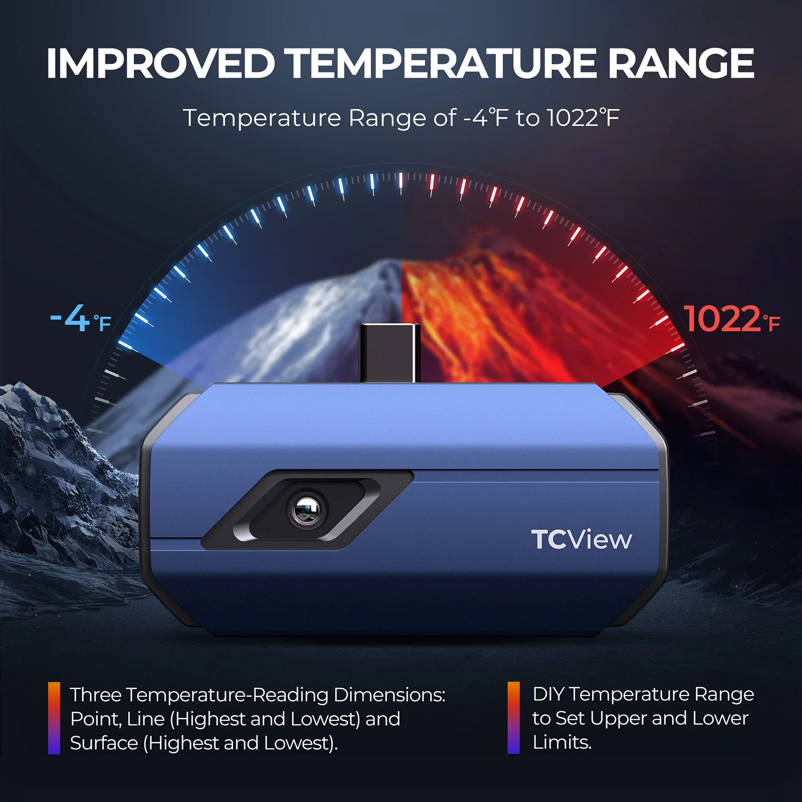 Смартфон TOPDON TC001 256x192 ИК высокого разрешения мобильный смартфон Android Mini TISR инфракрасные тепловизионные сканеры