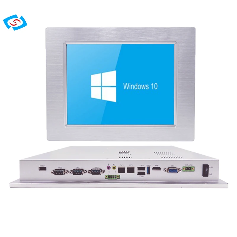 15 inch Silver  1024*768  N2930 Quad Core CPU  4G RAM 64G SSD  Industrial i Touch Screen  Computer