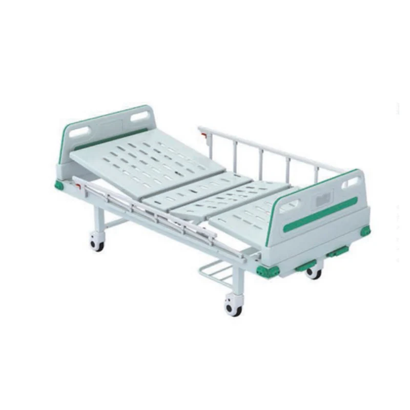 Mechanical Manual Medical Bed with two cranks for hospital