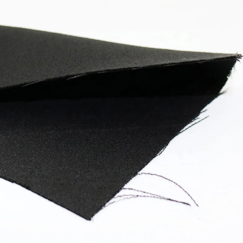 Raw Material BET800 Viscose Black Non-woven Fabric Removing Bacteria Active Carbon Fiber Cloth For Chemical Defense Suits