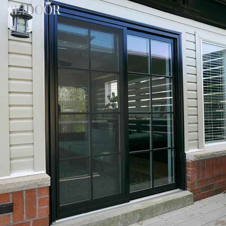 Wholesale Aluminum Alloy Tempered Double Insulated Heat Insulation Balcony Automatic Sliding Door System