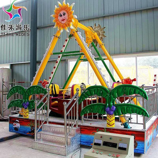 
Outdoor Amusement Park Rides Carnival Swing Ride Trailer Mounted Portable Mini Pirate Ship on Sale 