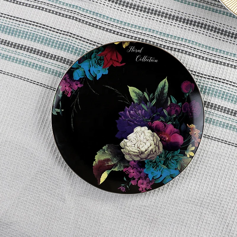 24pcs bone china dinnerware sets european suppliers wholesale nordic european luxury fine bone china  dinner set