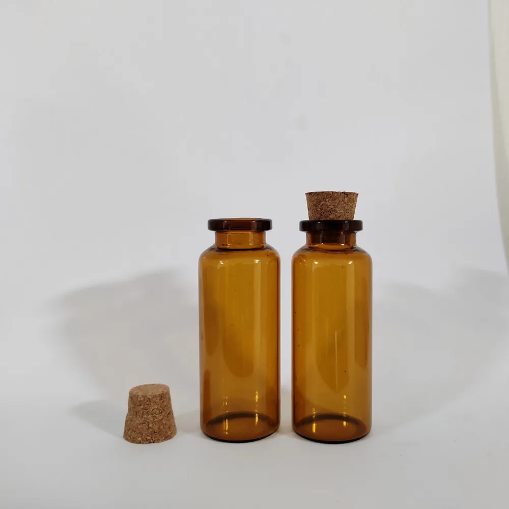 Hot Sale 50ml Cork Top Glass Jar Bottle Pack of 5  For Sale