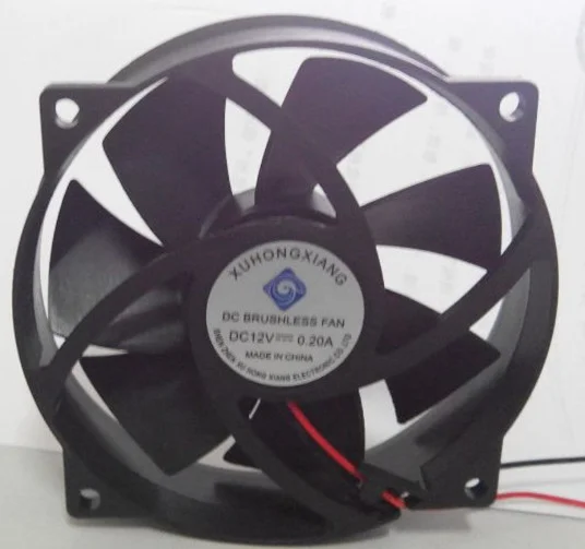 Xuhongxiang 9225 92mm x 25mm 12V DC Brushless Computer case Fan 12 Volt 2Pin Dual Ball Bearing