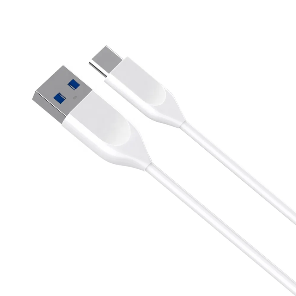 ISO9001 Factory Flexible Cable Fast Charging USB A To C Mobile Charger Cable for Xiaomi Samsung Huawei