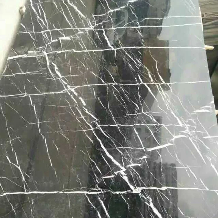 Nero marquina black marble tile 24x24,Chinese Cheap Price Natural Stone Slab black Nero Marquina Marble,Black marquina marble