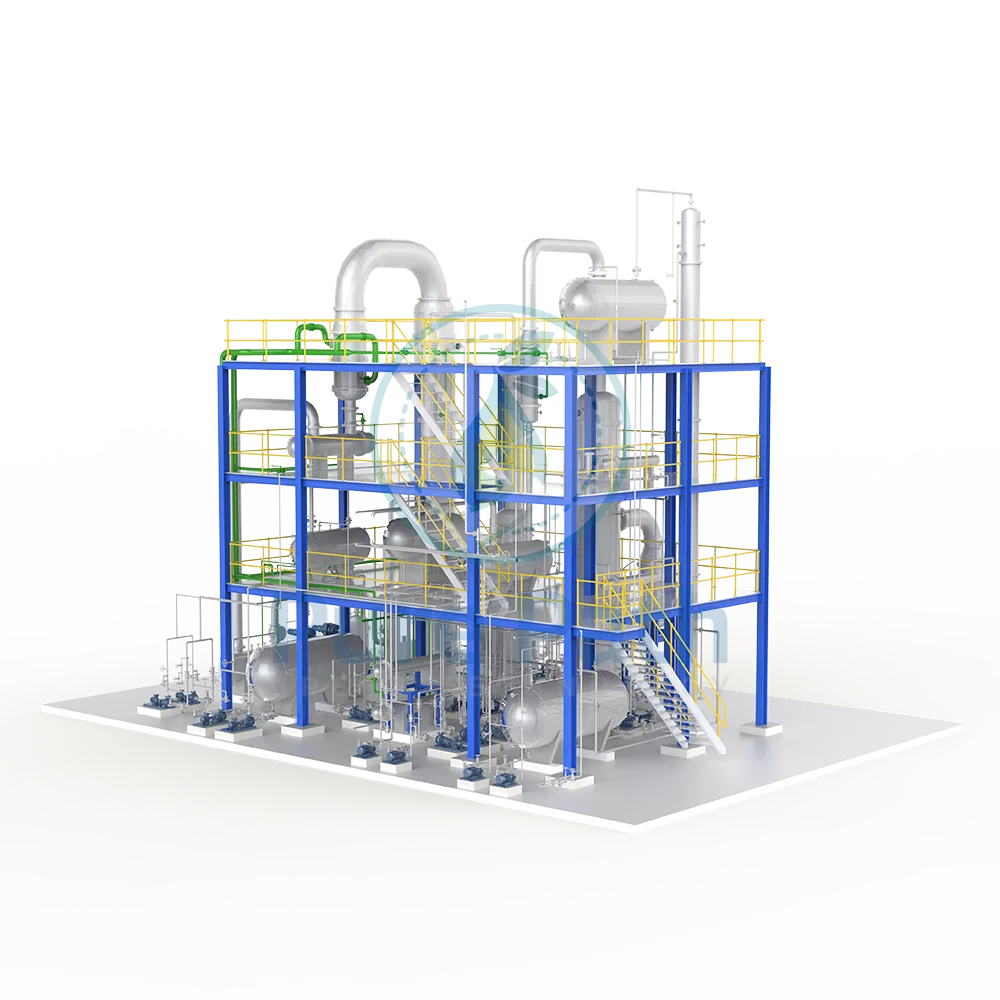 Diesel desulfurization solvent extraction to reduce the sulfur content plant