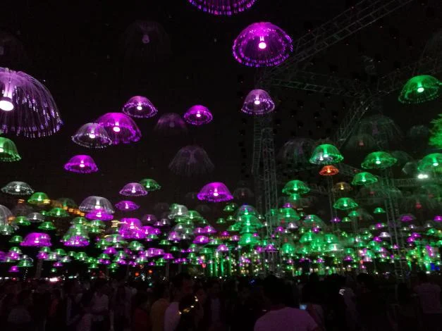 Magic Light Concert Bar Kinetic Art Lamp Kinetic Led Jellyfish Kinetic Light Chandelier 100W Lyre Led 380w Projection Lights 9CH