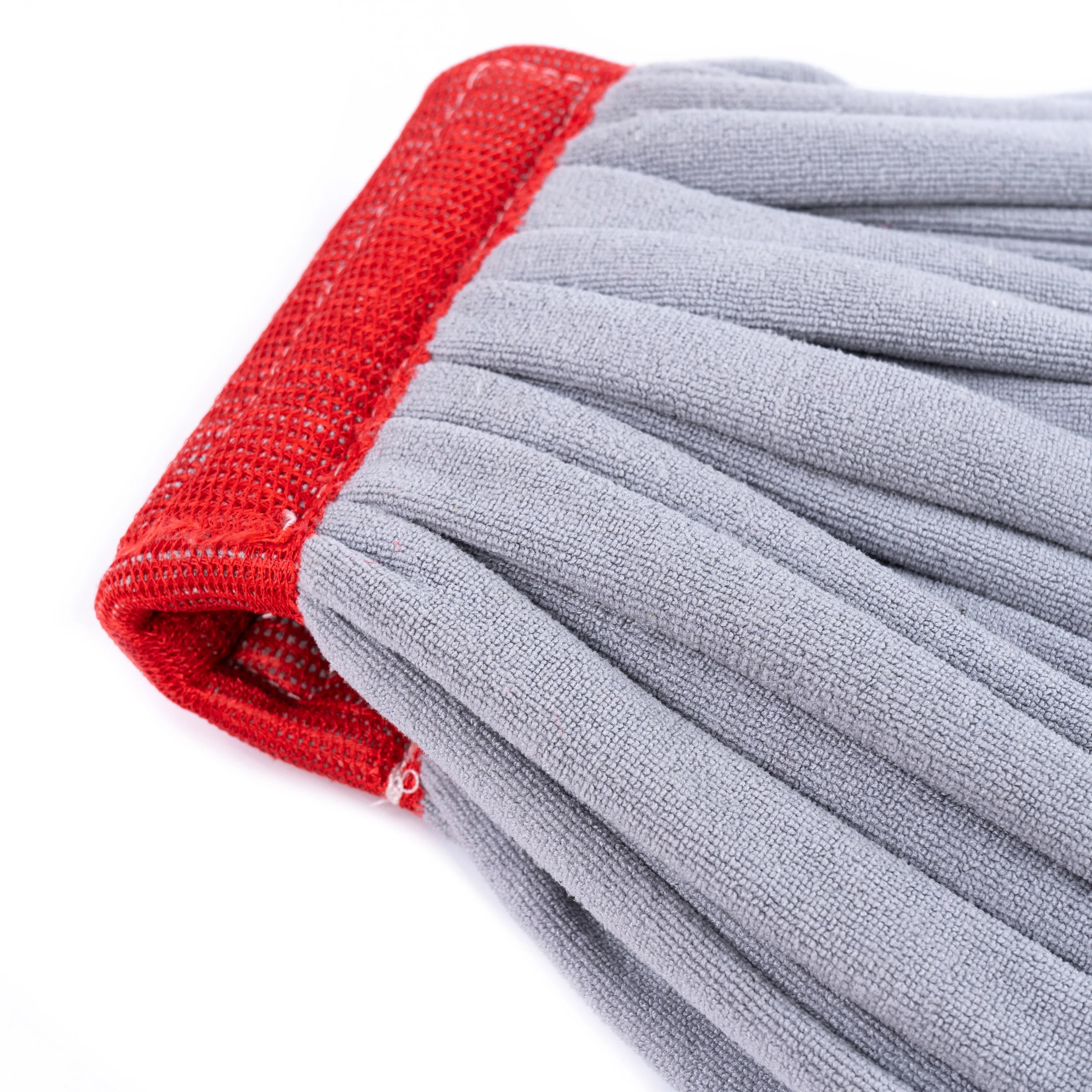 Machine washable hospital floor cleaning 18oz Microfiber Floor Wet Tube Mop Head Refill