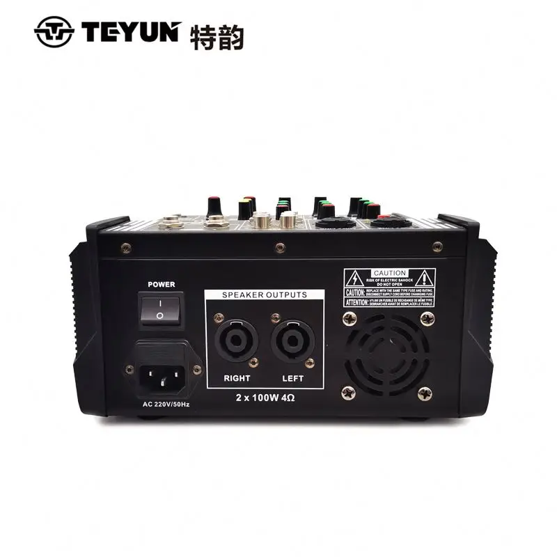 Hot Selling Studio Condenser Dj Equipment Console Player Mixer With Low Price