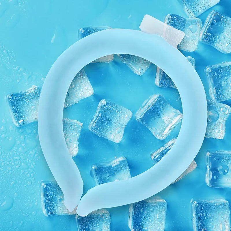 neck cooling tube cold pack neck cooling ring kids ice pack wrap customized for pets and people neck cooler