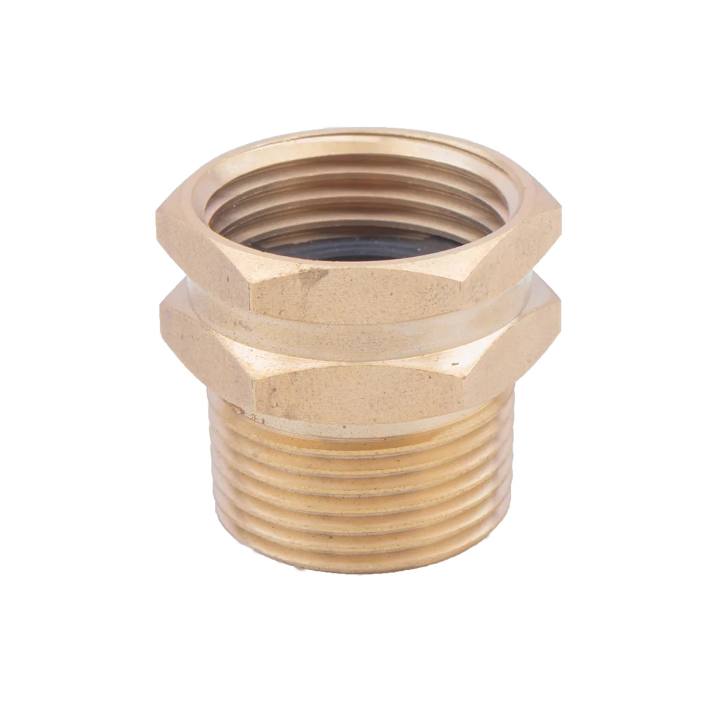 Connectors Pipe Fittings Water Quick Connector Brass Garden Hose Couplings Copthread Adapterction GTH NPT China Male 3/4 Inch