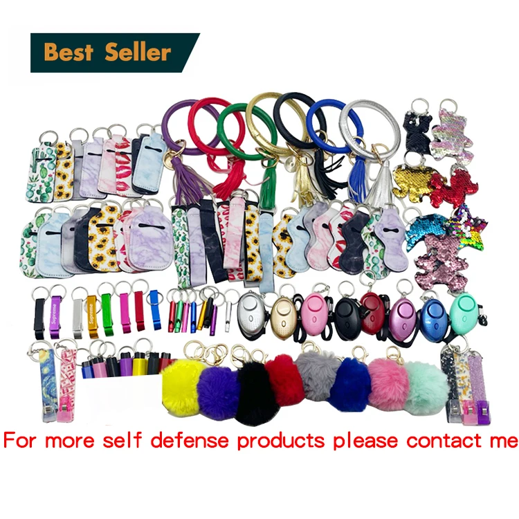 weapon for men wholesale self defense keychain set