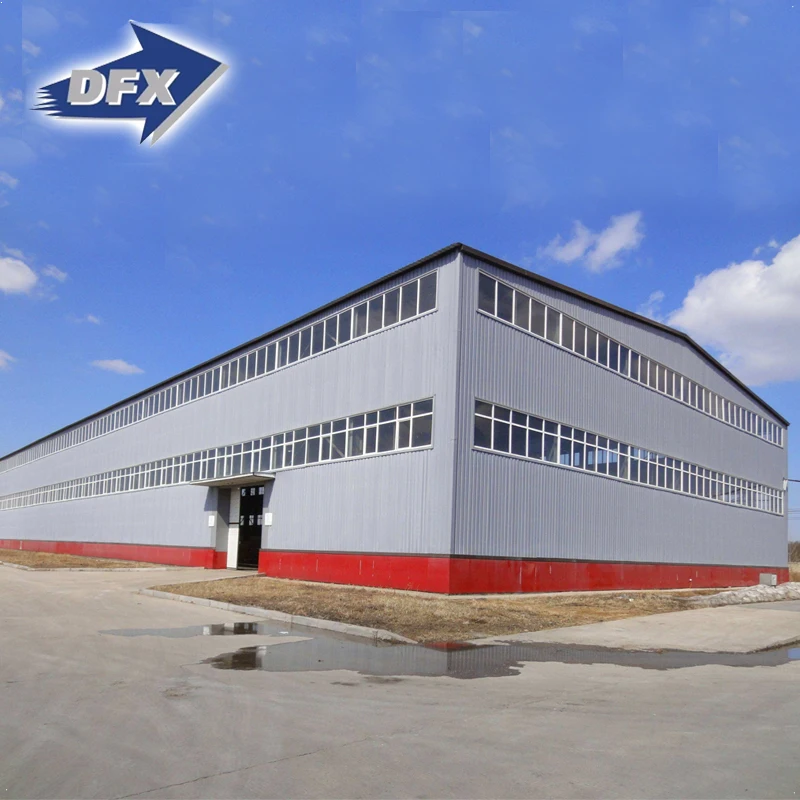 Складская конструкция сборная стальная кровельная рама строительная сборное