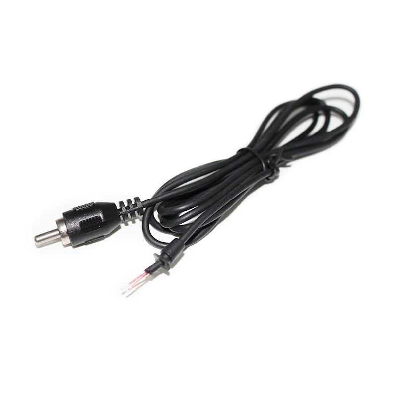 New Arrival 24AWG Enameled Wire RCA Male To Open With SR Audio Viedio Cable
