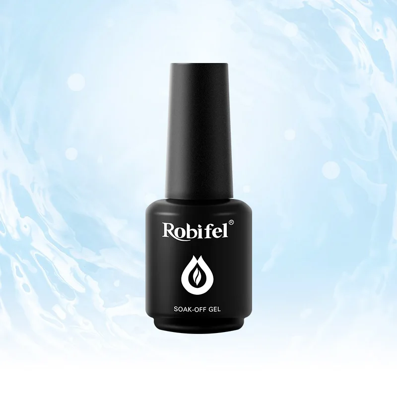 Robifel New Desgin Solid Nail Tips Glue Soft Gel Press On Nails Tips Gel Solid Nail Tip Glue Gel