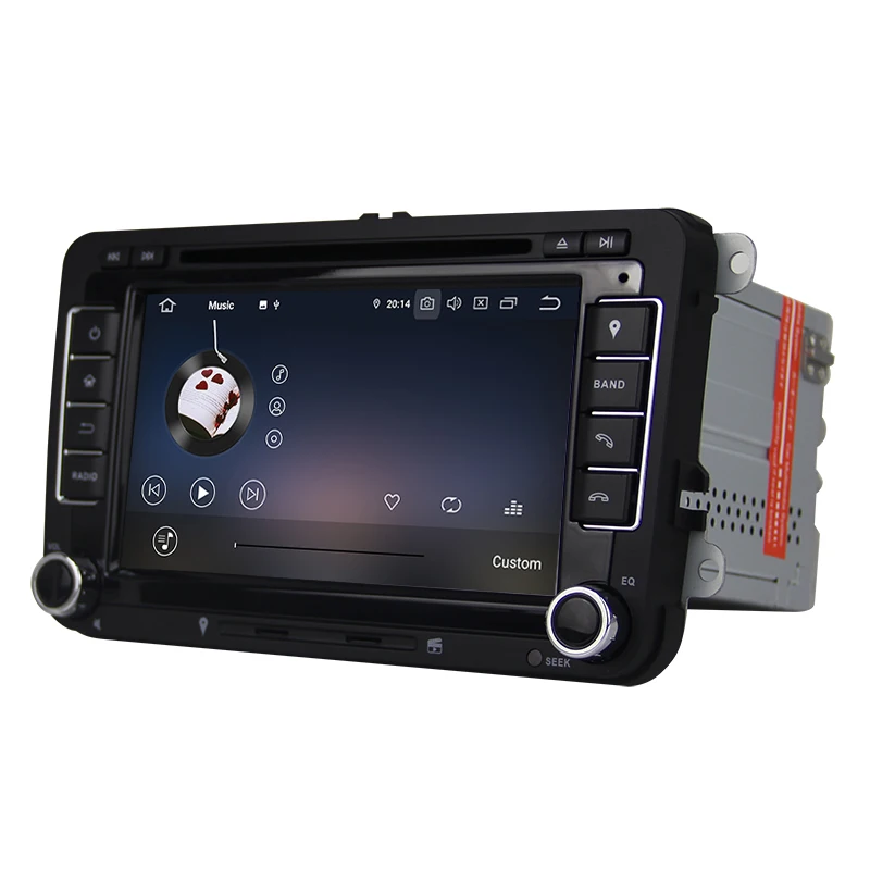 
Ersan Professional Audio Video Android 10 Car Radio Navigation for VW Skoda Golf 5 PassatCC Golf 6 Magotan Caddy TiguanJetta 