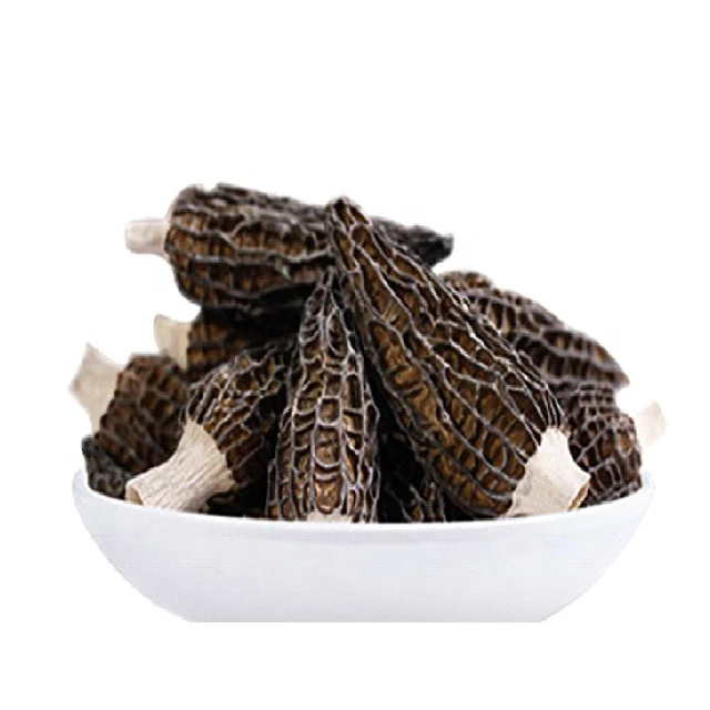 Cheap Price  Dried Black Morels Mushrooms for Sale with High Quality  1-2 inch,2.5-5 cm