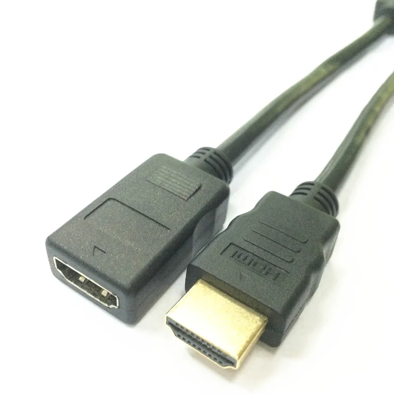 HDMI19 1 extension cable male to female M-F HDMI cable computer-TV adapter 4K2.0 version copper