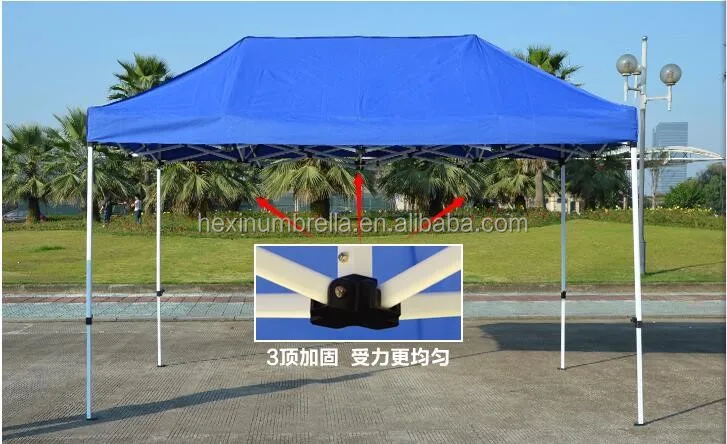 Custom 3x4.5m Pop Up Tent Iron Gazebo For Car Promotional Folding Gazebo 3x6 With Walls And Church Window
