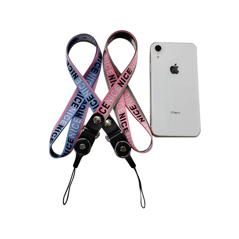 20mm width mobile phone shoulder strap and short mobile phone strap accessories can be customized phone rope