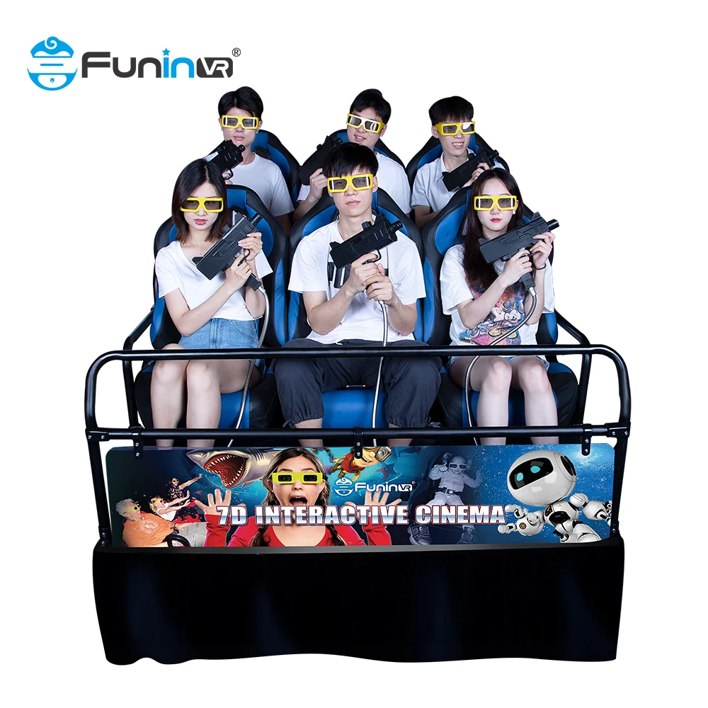 Amusement Park Equipment Vr Game Simulator  China 5d Cinema theater Attractive Experience Game 9D Cinema Simulator