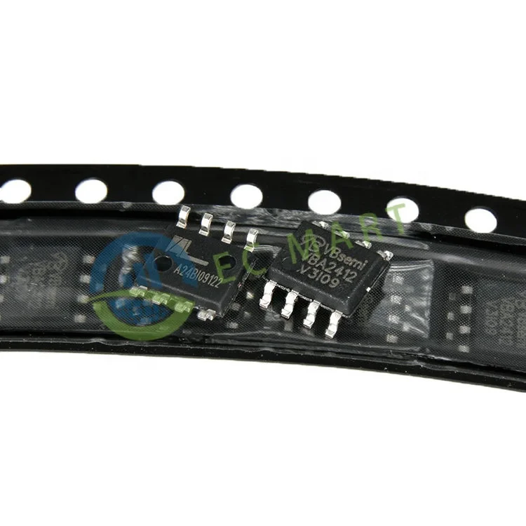 EC Mart P-канал 40 В (D-S) MOSFET SOP8 2412 IC VBA2412