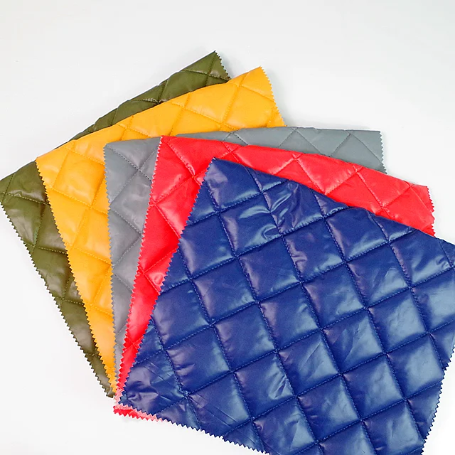 100% polyester padding Quilting Fabric for Winter Down coat fabric