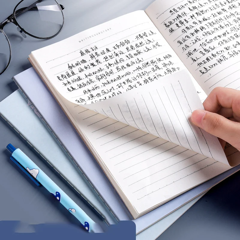 Hot Selling Simple Eye Care Cute Notebook Leather Cover Spiral Hardcover Style for Office or School Use