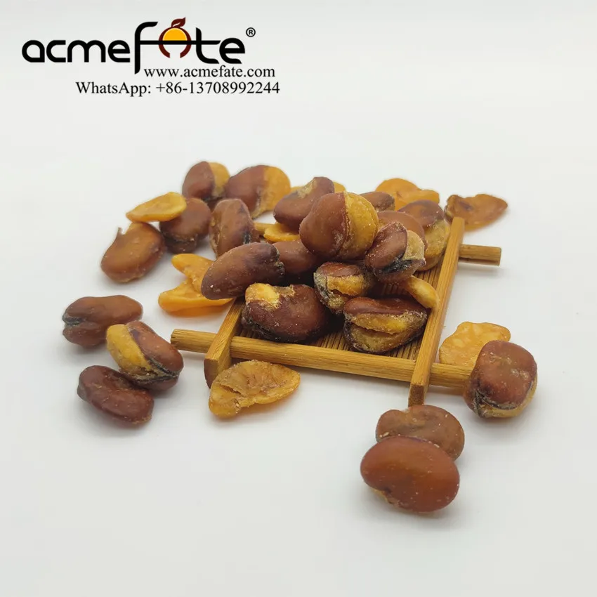 Хрустящие Жареные Большие широкие фасоли, закуски, запеченные соленые фасоли, орхидеи фасоли