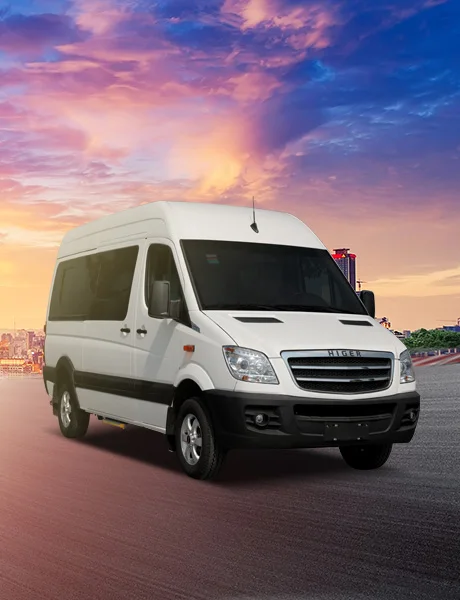KLQ H5V HIGER BUS Made in China superior quality new design luxury buses 14 seat bus