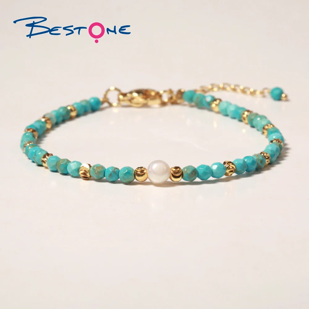 Женский браслет из натурального золота, 3,5 мм