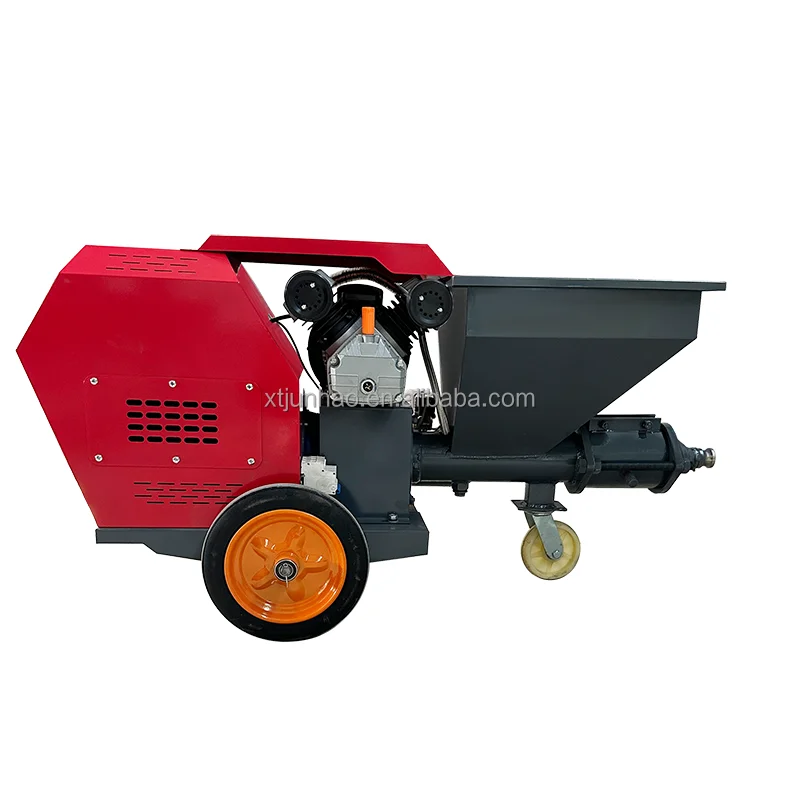 Hot selling construction plastering machine cement mortar spraying machine for wall putty cement spray