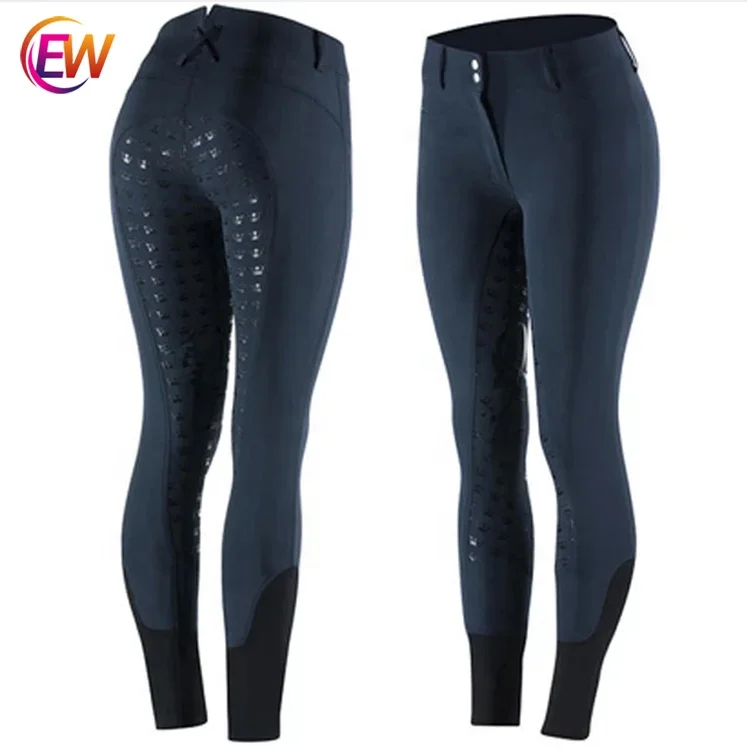EW Sporting Custom Horse Jodhpur Women Horse Riding Wear Breeches Pants with Silicone