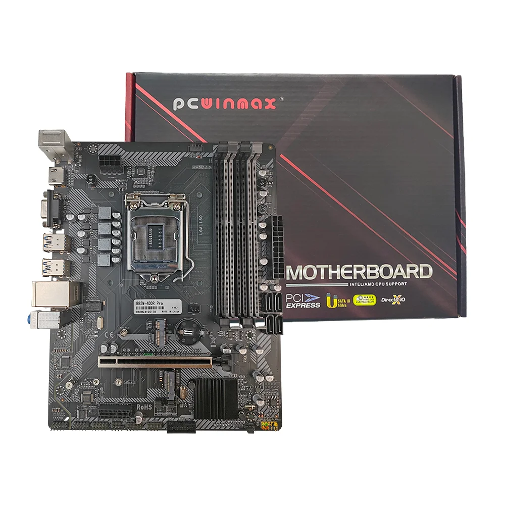 Материнская плата PCWINMAX по Заводской Цене B85 игровая настольная розетка LGA 1150 DDR3 оригинальная материнская