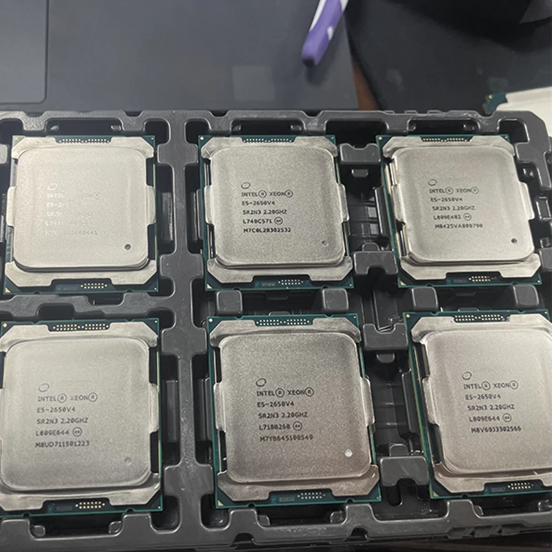 Cpu Processor Original New For Intel Xeon Gold Cpu Processor E5-2640v4 E5-2650v4 E5-2660v4 2680v4