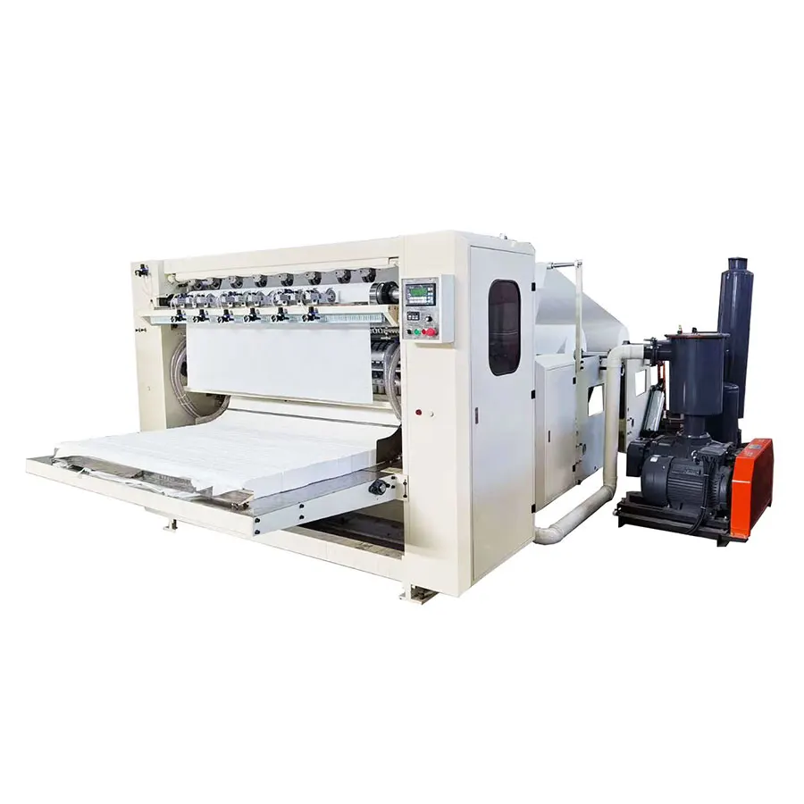 Automatic Paper Folding Machine Box drawing Facial Tissue Paper Making Machine