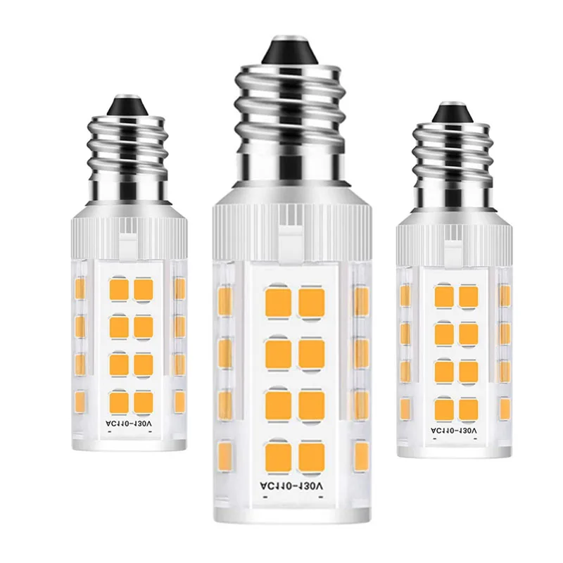  Новый теплый белый E12 светодиодные лампы 5 Вт LED лампа-канделябр базы свет мозоли СИД осветительная лампочка для
