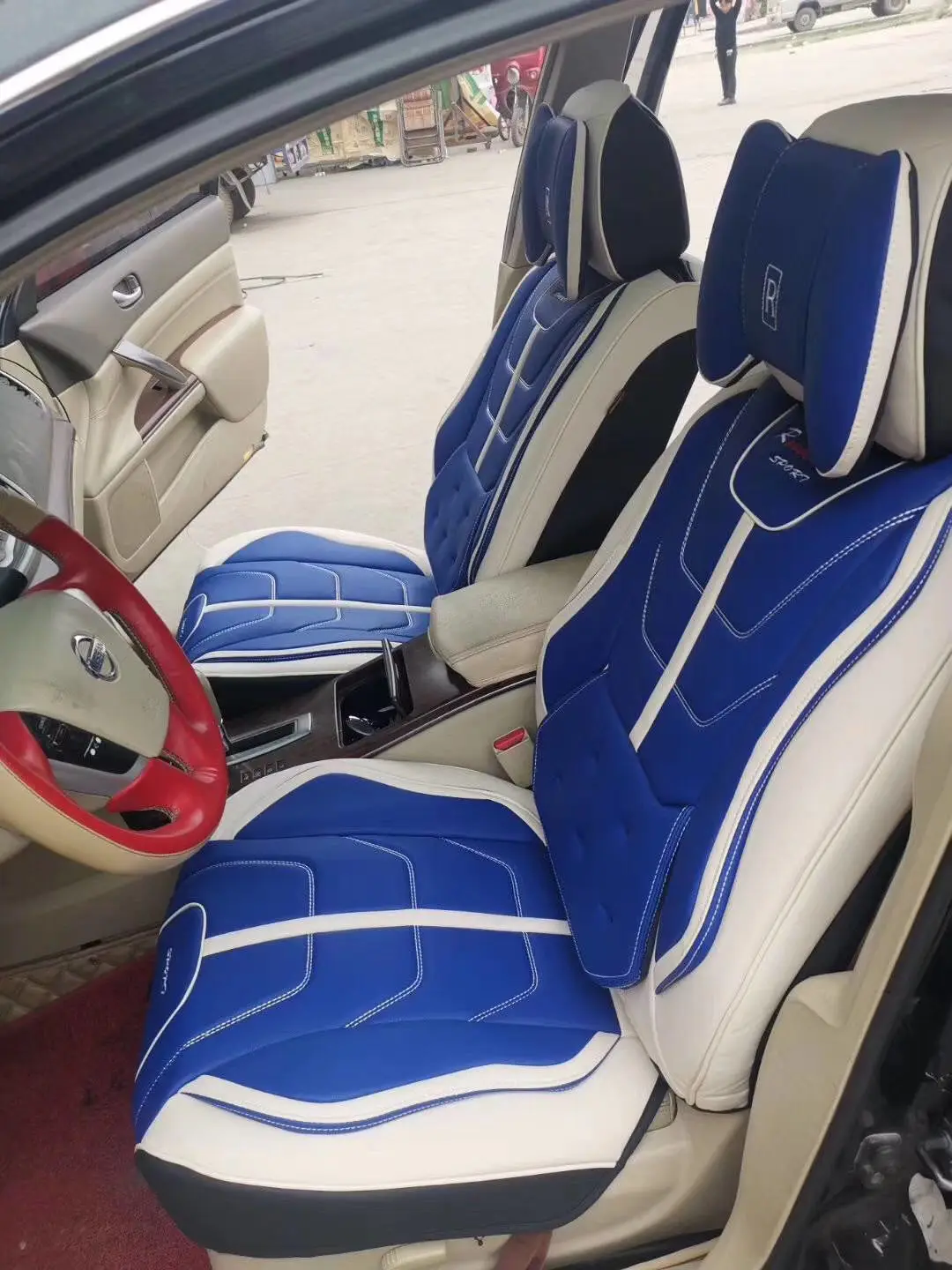 Car Seat Covers With Car Seat Cushion Luxury Pvc Pu Universal Leather Seat Cover Car Accessories