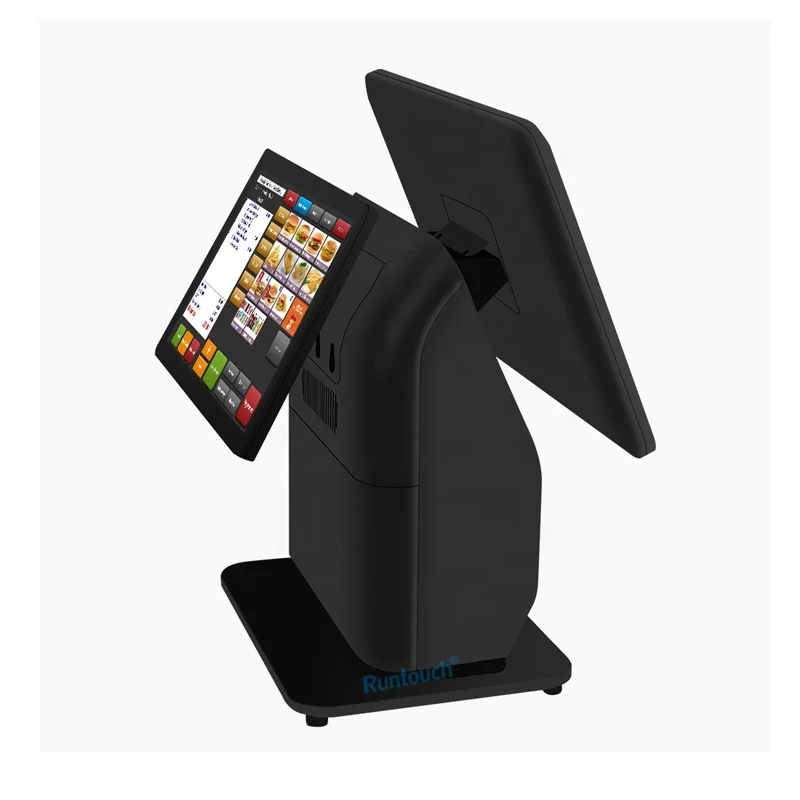 Liquor Clothing Stores FREE SAMPLE Hot selling New all in one windows system dual screen POS terminal cash register PDV