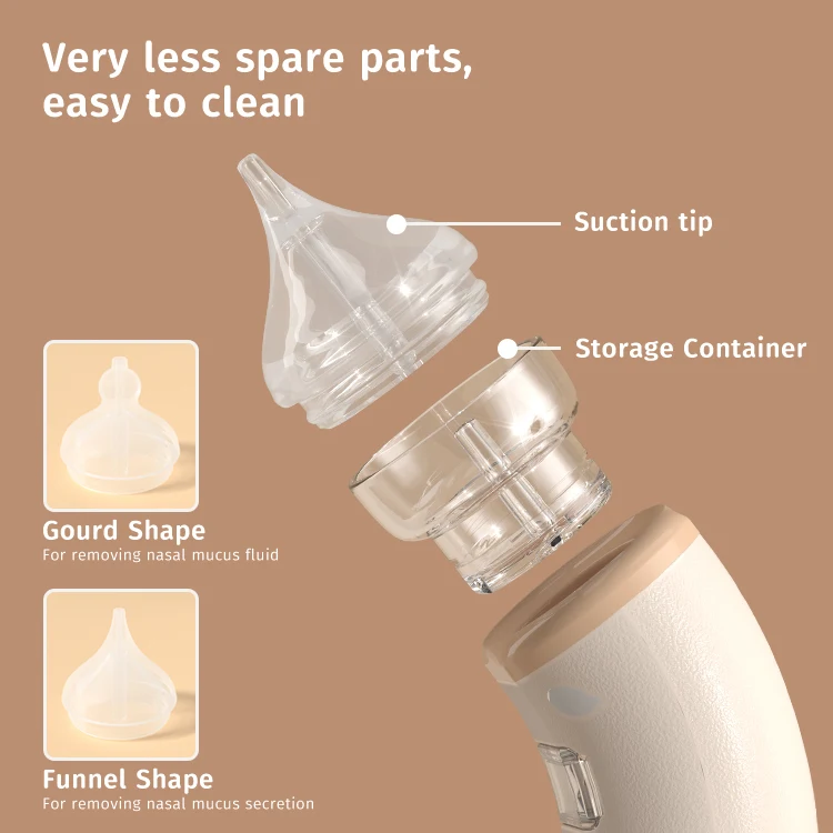 Anly Kis 2024 New Wholesale hospital grade electric kids nose cleaner baby care product baby nasal aspirator for baby needs