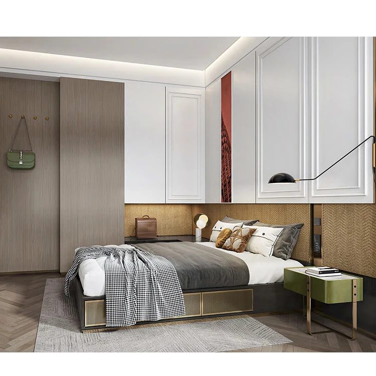 5 star capsule hotel furniture bed room set luxury hotel furniture bedroom sets