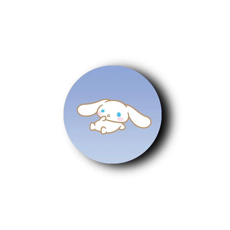 Custom Gifts Cartoon Cute Cinnamoroll Phone Bracket Durable Phone Holder Stand Adjustable Popping Socket Mobile Phone Accessory