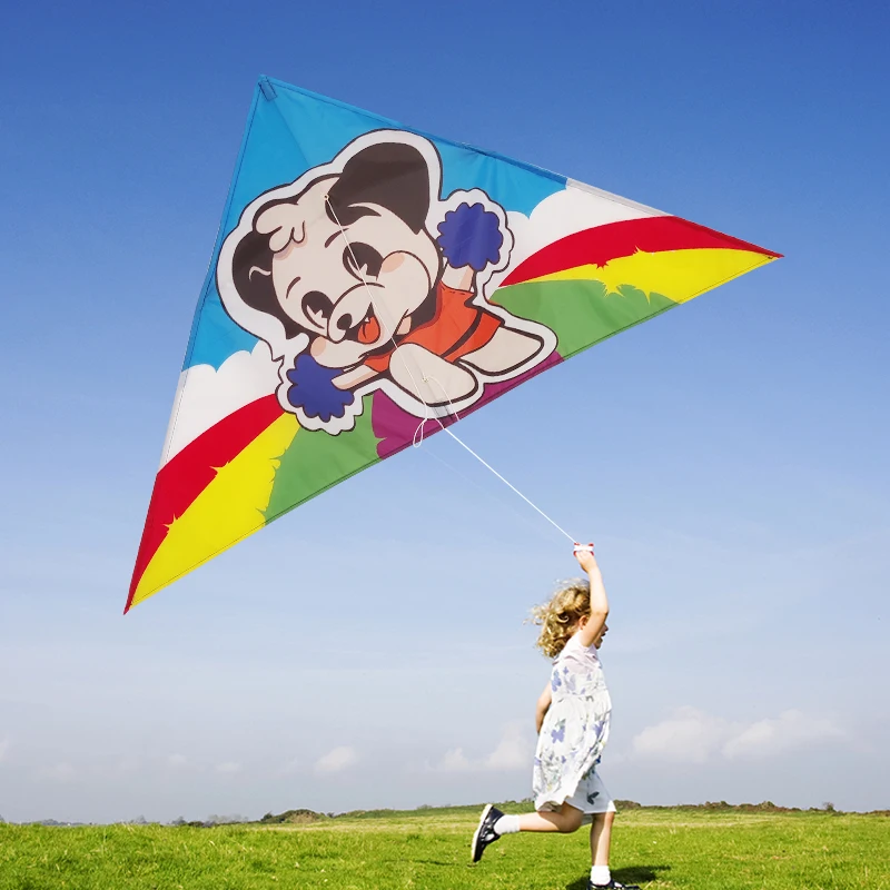 Factory customized durable ripstop nylon 3d kite lovely animal dog kites