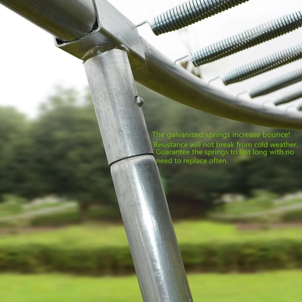 2021 Luxury  Big 16ft  customized Trampoline outdoor with basketball Hoop