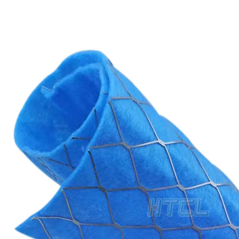 Pre-filter Synthetic Fibre Material Air Filter Material Roll With Covering Metal Mesh