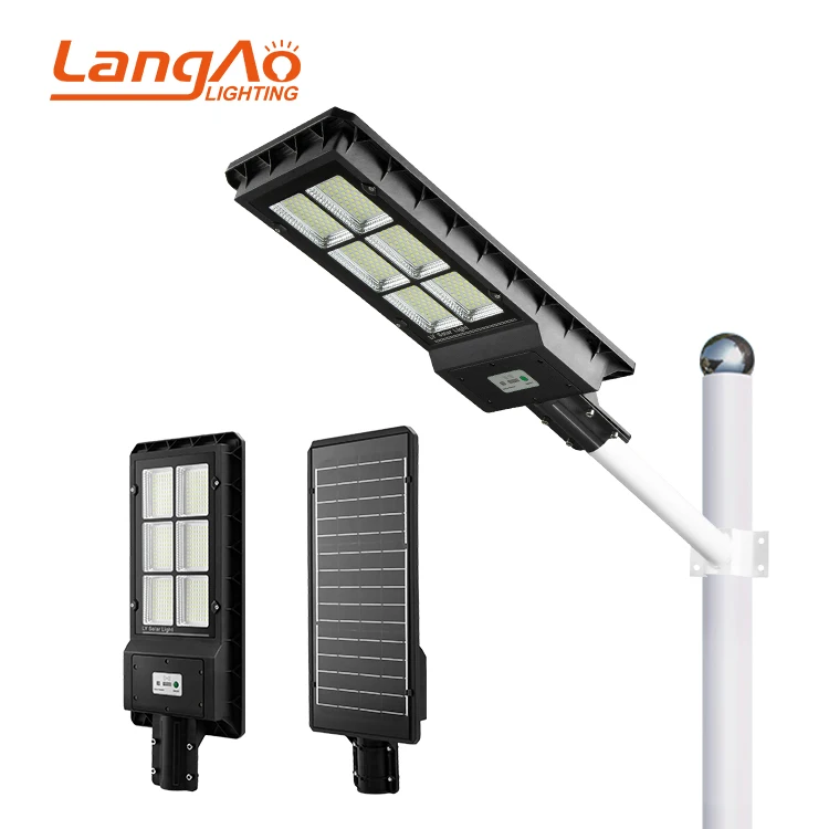 High Quality Outdoor Ip65 Solar Power Integrated 60w 120w 180w All In One Led Solar Streetlight